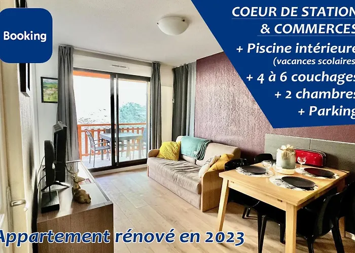 Appartement Familial Avec Parking Centre Valberg