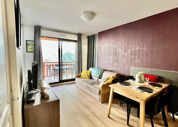Appartement Familial Avec Parking Centre Valberg