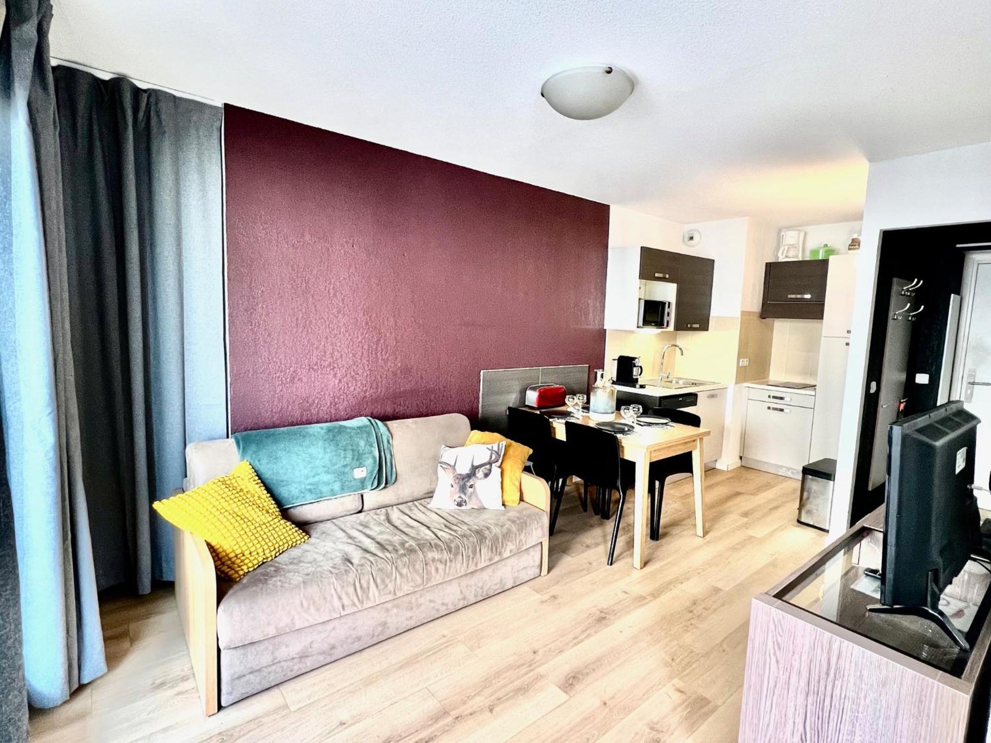 Familial Avec Parking Centre Valberg Apartamento